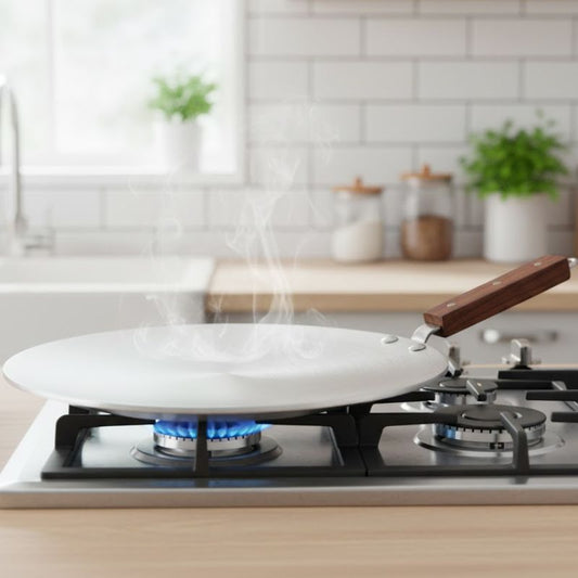 Elegant Heavy Tawa with Hook 30cm – Durable Flat Griddle