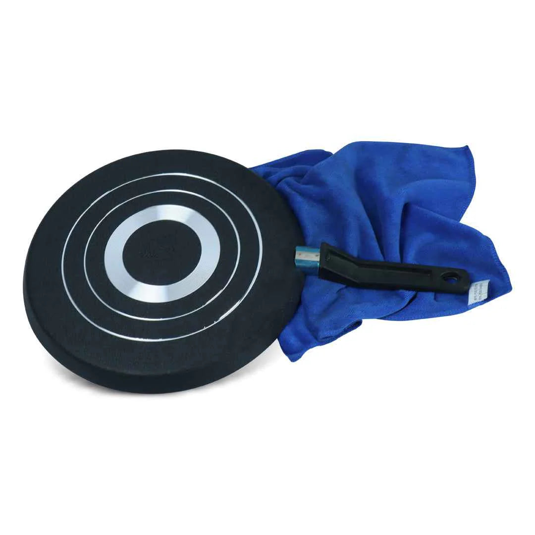 Silverleafs Black Marble Non-Stick frying pan Combo