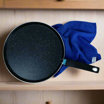 Silverleafs Black Marble Non-Stick frying pan Combo